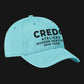 CREDO NEW YORK LABEL WASHED CAP – BMX PASTELS