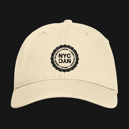 CREDO NYC LIBERTY SEAL WASHED CAP – IVORY