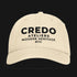 CREDO NYC LABEL WASHED CAP – IVORY