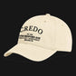 CREDO EST. 1976 BEDFORD WASHED CAP – IVORY