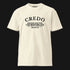 CREDO BROOKLYN ARCH TEE – NATURAL & WHITE