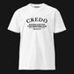 CREDO BROOKLYN ARCH TEE – NATURAL & WHITE
