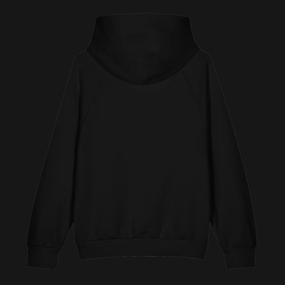 CREDO MAZE C CENTER CHEST HEAVYWEIGHT HOODIE – BLACK