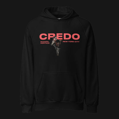 CREDO BMX BIG BIKE HEAVYWEIGHT HOODIE – BLACK