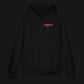 CREDO BMX LEFT CHEST & BIKE BACK HEAVYWEIGHT HOODIE – BLACK