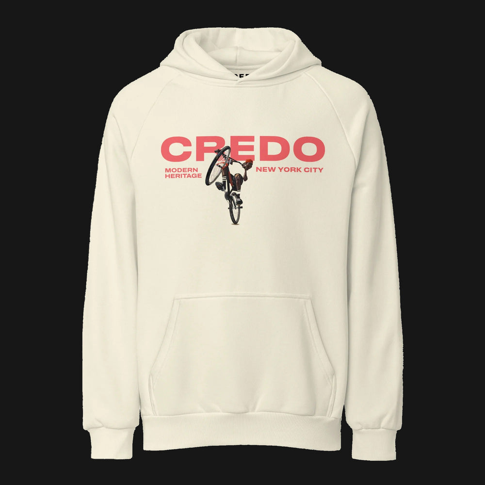 CREDO BMX BIG BIKE HEAVYWEIGHT HOODIE – CREAM