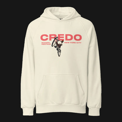 CREDO BMX BIG BIKE HEAVYWEIGHT HOODIE – CREAM